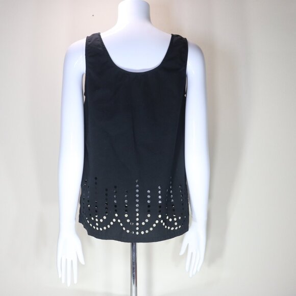 Gap Black Laser Cut Tank Top Size XS - Picture 2 of 9